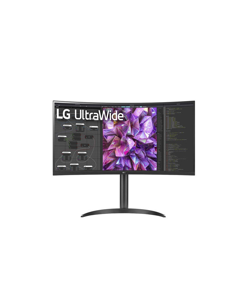 LG 34'' 21:9 QHD UltraWide Curved IPS LED Monitor 34WQ75C-B