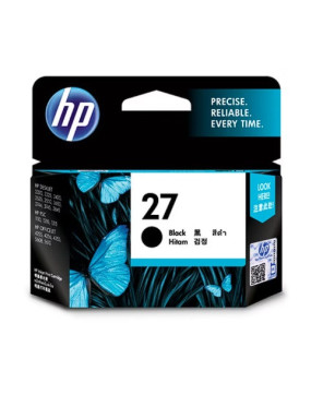 Buy HP 27 Black Ink Cartridge C8727AA for Deskjet 33XX, Fax 12XX, Officejet 42XX