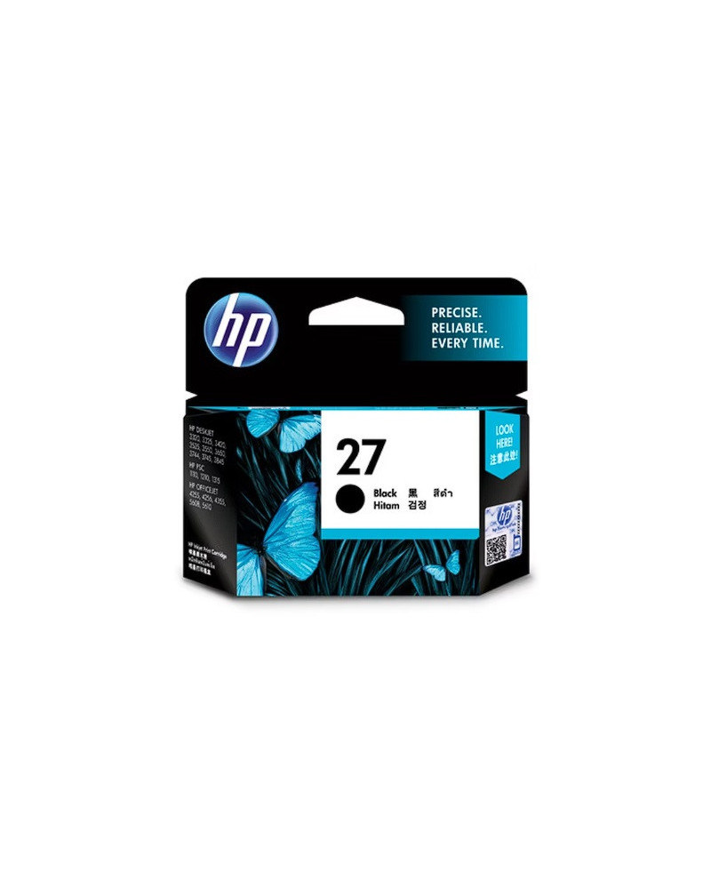 Buy HP 27 Black Ink Cartridge C8727AA for Deskjet 33XX, Fax 12XX, Officejet 42XX