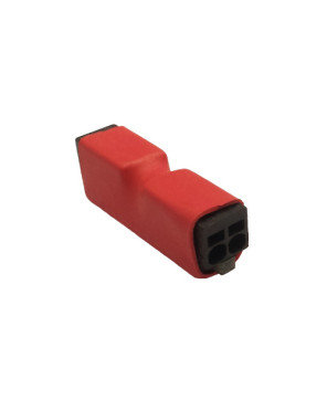 Jackfuse 10K+10K Quick Connect EOL Resistor in Red ATMOD010