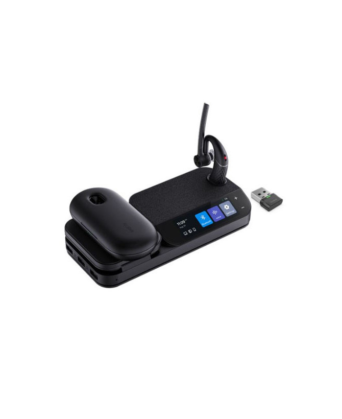 Yealink BH71 Bluetooth Mono Wireless Headset in Black with BT51 Dongle, Charging Case and Workstation Pro BH71-WS-PRO