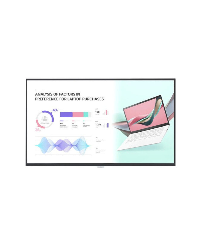 LG 65" UHD LED Digital Signage Display 65UH5J-H