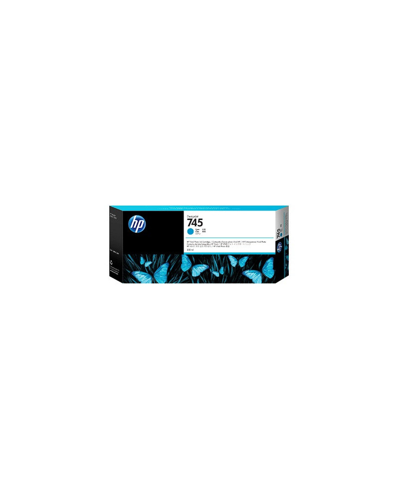 Buy HP 745 High Capacity Cyan Ink Cartridge F9K03A for DesignJet HD Pro MFP, Z2600 PostScript