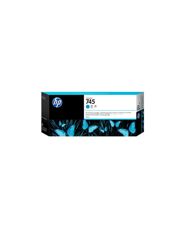 Buy HP 745 High Capacity Cyan Ink Cartridge F9K03A for DesignJet HD Pro MFP, Z2600 PostScript