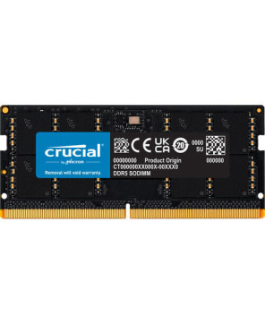 Micron Crucial 32GB Laptop DDR5 5200 MHz SO-DIMM Memory Module CT32G52C42S5