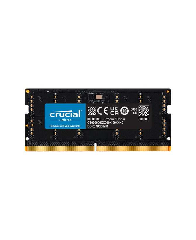 Micron Crucial 32GB Laptop DDR5 5200 MHz SO-DIMM Memory Module CT32G52C42S5