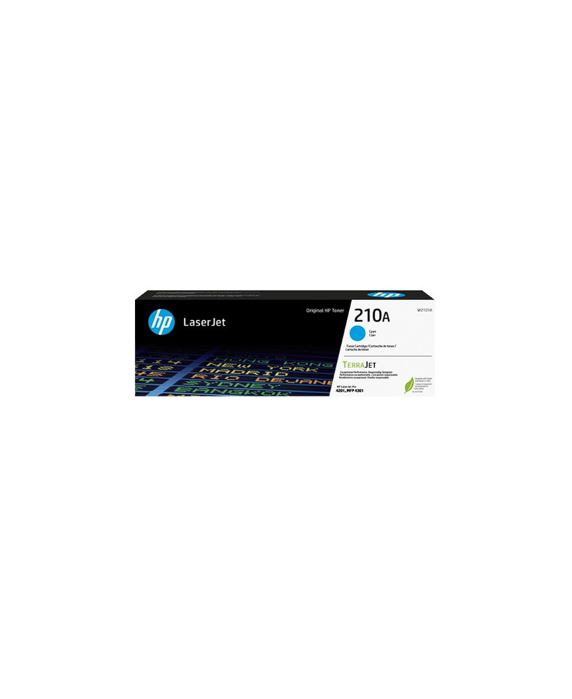 Buy HP 210A Cyan Original LaserJet Toner Cartridge W2101A for Color LaserJet Pro 4201-4203dne/dwe