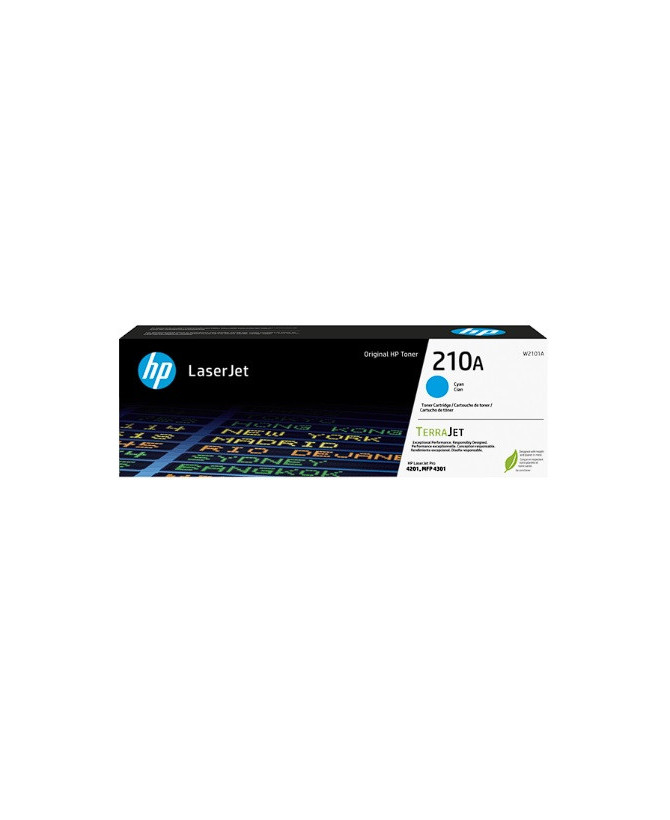 Buy HP 210A Cyan Original LaserJet Toner Cartridge W2101A for Color LaserJet Pro 4201-4203dne/dwe