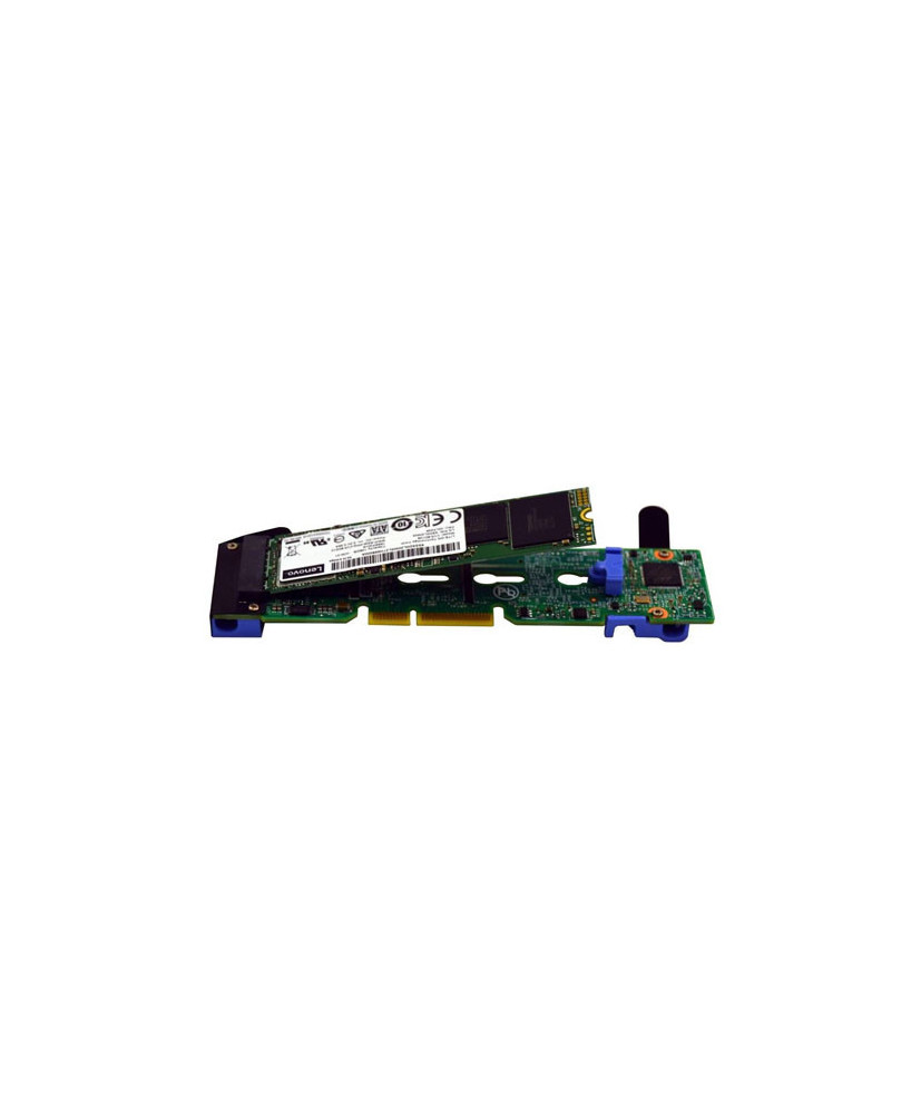 Lenovo M.2 SATA NVMe 2-Bay Enablement PCIe Adapter 4C57A85377 for SR250v2, ST250V2