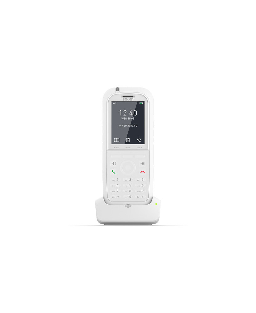 Snom M90 Robust & Anti-Bacterial DECT Cordless Handset in White SNOM-M90 00004425