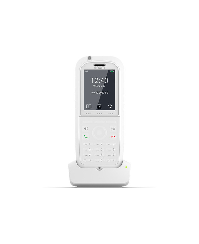 Snom M90 Robust & Anti-Bacterial DECT Cordless Handset in White SNOM-M90 00004425