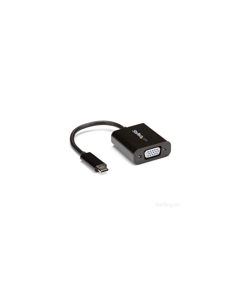 Buy Startech USB-C to VGA Adapter in Black CDP2VGA for MacBook Pro