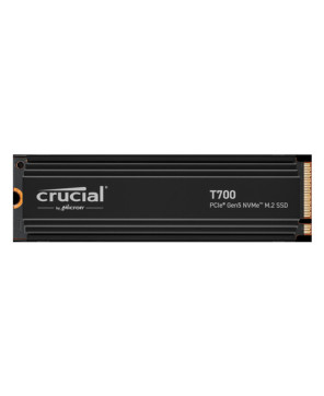 Micron Crucial T700 1TB PCIe Gen5 NVMe M.2 Internal Solid State Drive with Heatsink CT1000T700SSD5