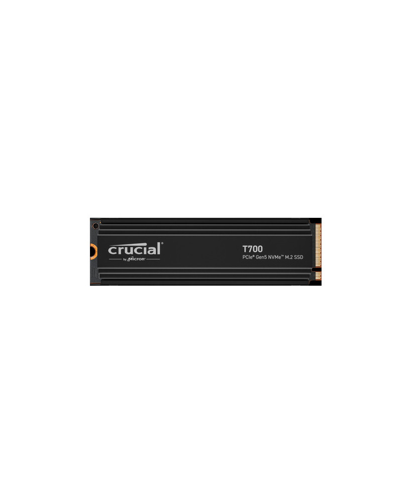 Micron Crucial T700 1TB PCIe Gen5 NVMe M.2 Internal Solid State Drive with Heatsink CT1000T700SSD5