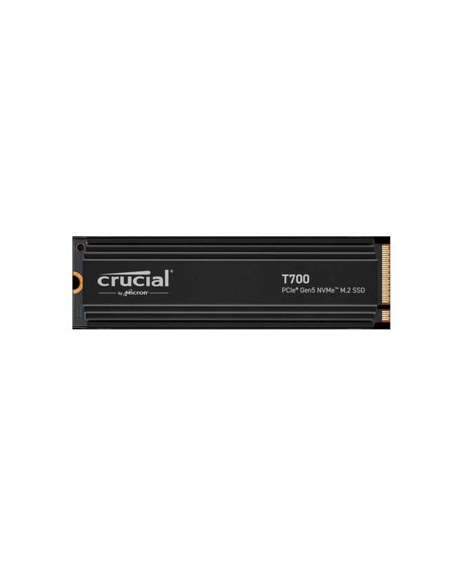 Micron Crucial T700 1TB PCIe Gen5 NVMe M.2 Internal Solid State Drive with Heatsink CT1000T700SSD5