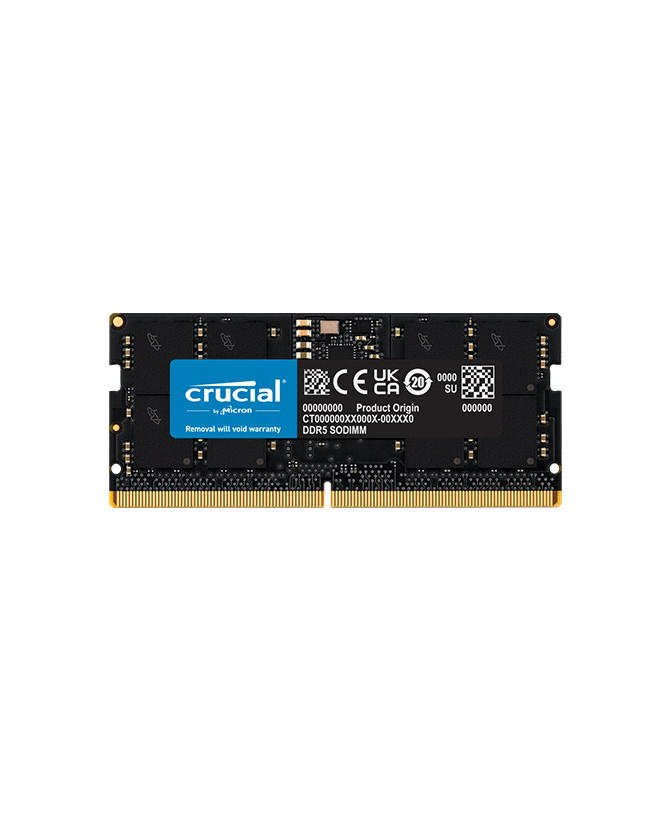 Micron Crucial 16GB 5200MHz DDR5 SODIMM Memory Module CT16G52C42S5