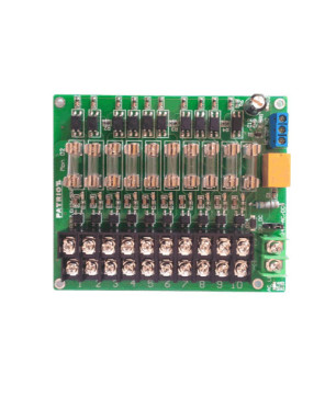 Patriot S4814A Monitored 10-Way Power Distribution Module with 10x 1A Fuses MON02