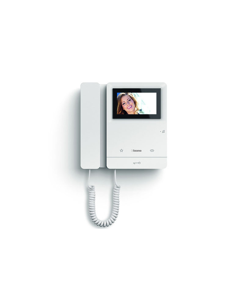 Buy Bticino 2 Wire Classe 100 Internal Video Unit with Handset and 4.3" Colour LCD Display 344625