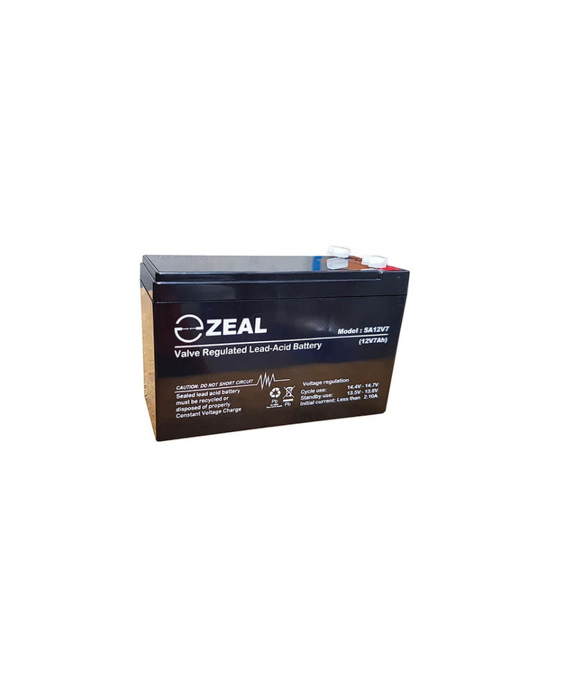 Buy Zeal 12V 7Ah Battery SA12V7 for UPS, Fire & Security