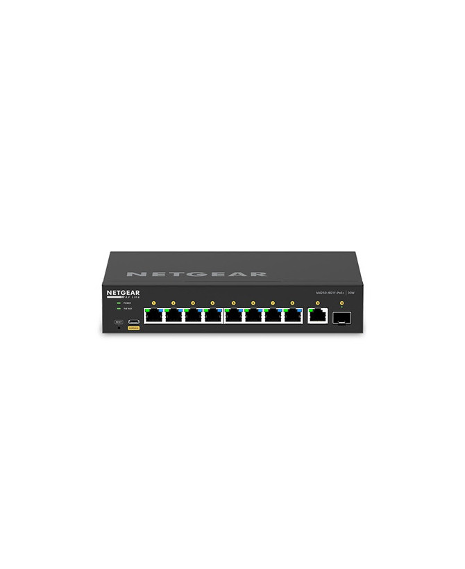 Buy Netgear 8-Port PoE+ Gigabit Ethernet Managed Switch with 1-Port SFP GSM4210PD-100AUS