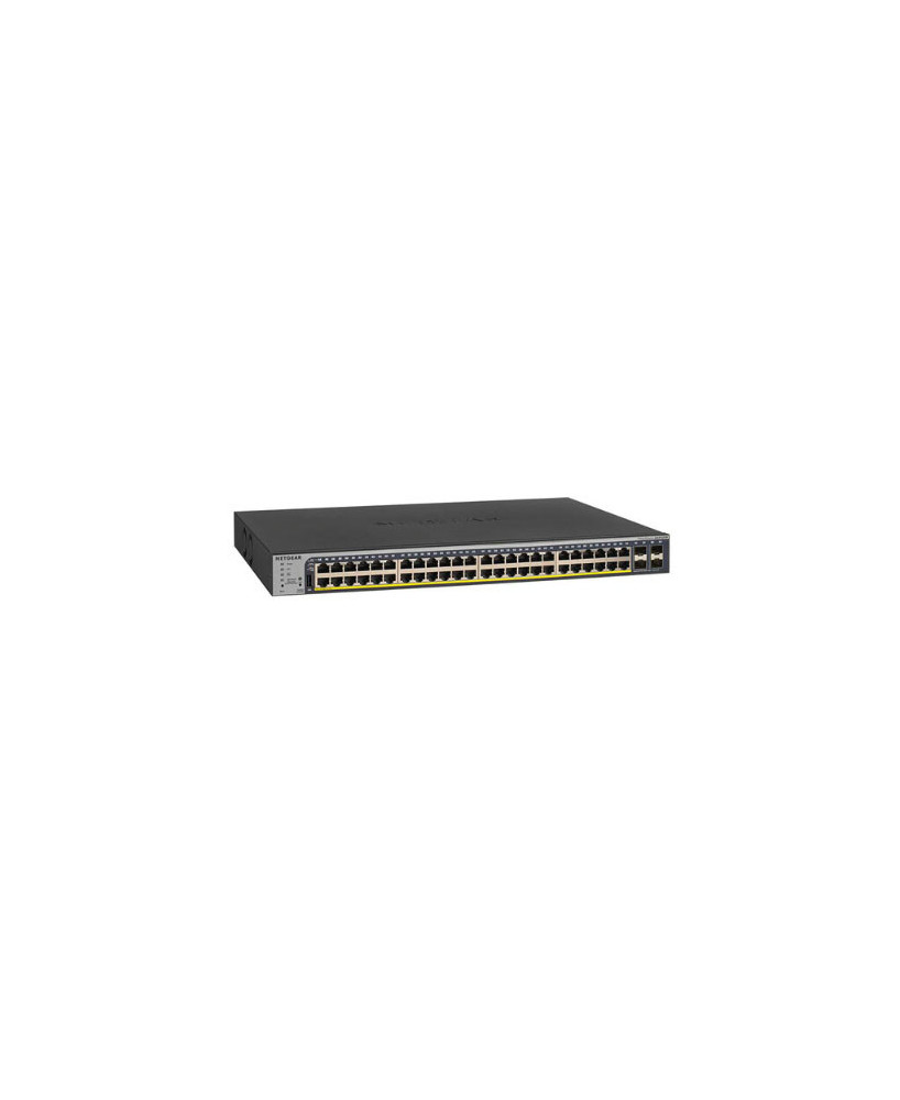 Netgear 48-Port Gigabit PoE-Compliant Managed Network Switch with 4 SFP Ports GS752TP-300AUS