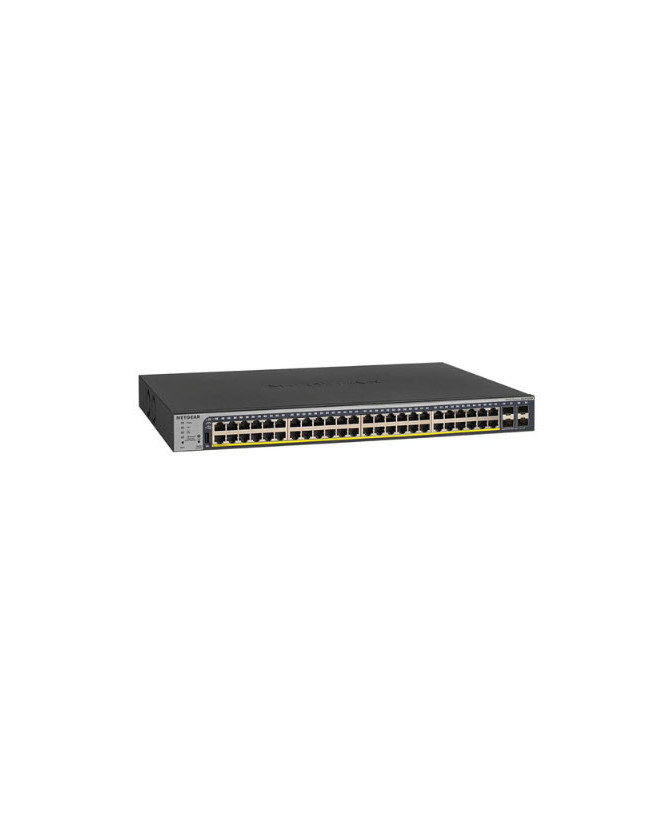 Netgear 48-Port Gigabit PoE-Compliant Managed Network Switch with 4 SFP Ports GS752TP-300AUS