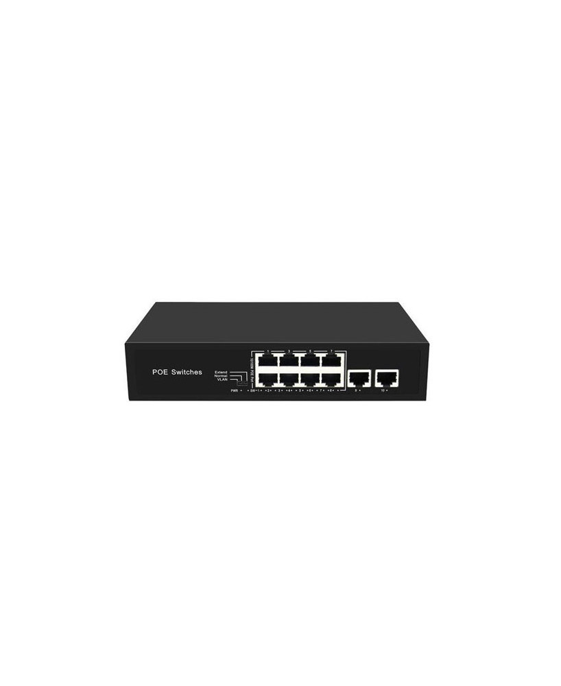 Aristel 8 PoE Ports and 2 Uplink Switch Range Extender AN5082F