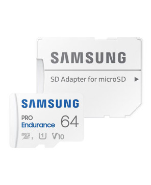 Samsung PRO Endurance 64GB microSDXC Flash Memory Card with SD Adapter MB-MJ64KA/APC