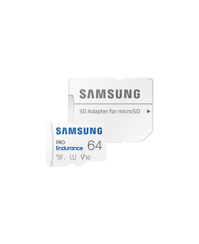 Samsung PRO Endurance 64GB microSDXC Flash Memory Card with SD Adapter MB-MJ64KA/APC