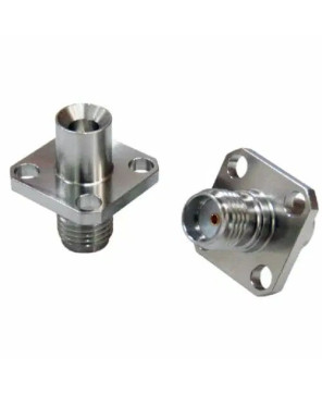 Huang Liang 145-A03K SMA Female to SMP Male 4-Hole Flange Mount Adapter ACC-HL-00066 / 145-A03K.188