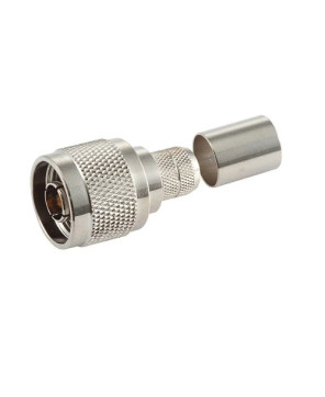 Powertec N Male Connector ACC-PT-00037 / N1-C-L40 for L-400 Coaxial Cable