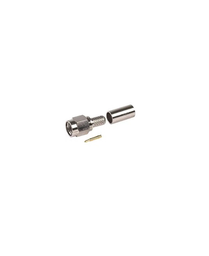 Powertec SMA Male Connector ACC-PT-00055 / SA1-C-L195 for RG-58, L-195 Coaxial Cable