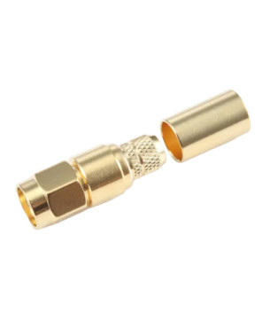 Powertec SMA Male Connector ACC-PT-00187 / SA1-C-L24 for L-240 Coaxial Cable