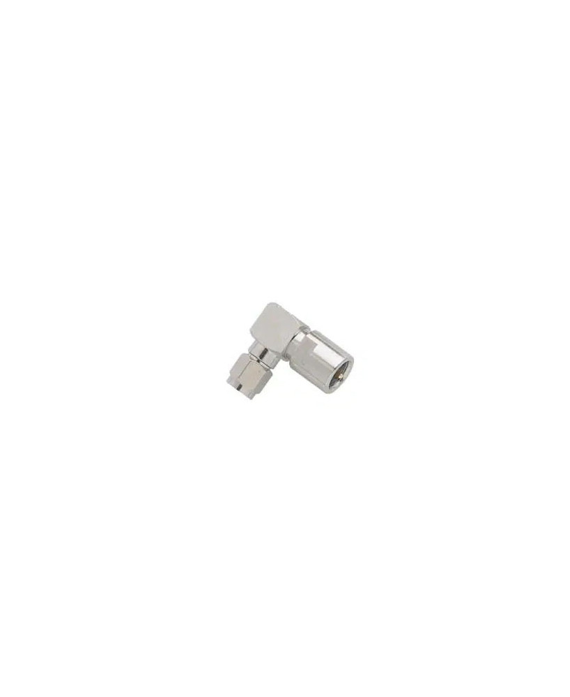 Powertec AD-SA1FM1-RA SMA Male to FME Male Right Angle RF Adapter AD-SA1-FM1 / ACC-PT-00081