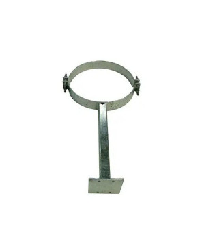 ZCG 1m Galvanised Steel Split-Ring Stand-Off Pole Bracket ACC-ZC-00025 / SPB-1000