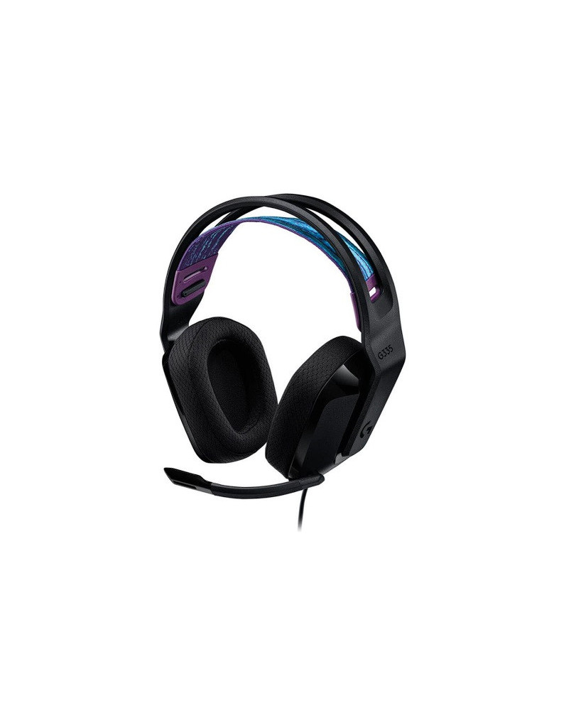 Logitech G335 Wired Stereo Gaming Headset in Black 981-000979