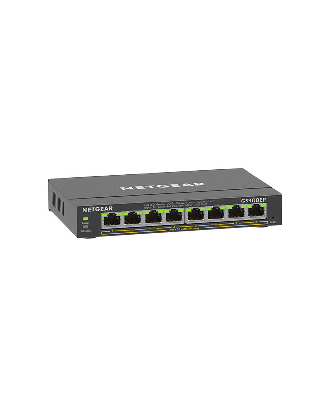 NETGEAR GS308EP 8-Port Gigabit Ethernet PoE+ Plus Switch GS308EP-100AUS