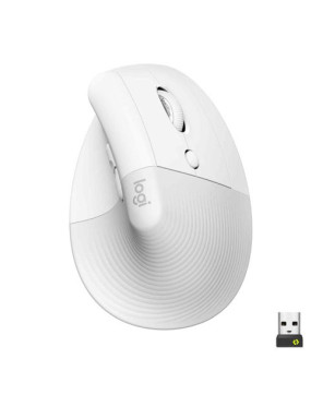 Logitech Lift Vertical Ergonomic Mouse in Off-White 910-006480