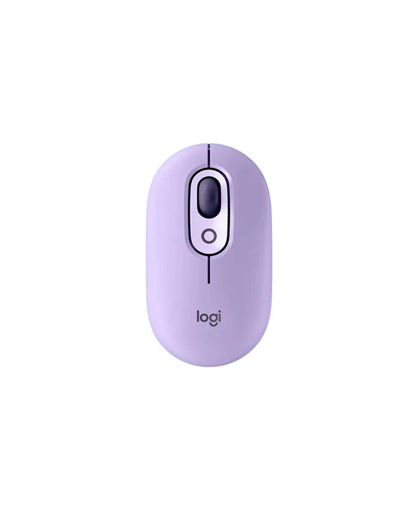 Logitech POP Wireless Mouse with Customizable Emojis in Cosmos Lavender 910-006621