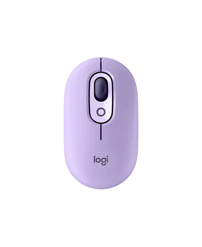 Logitech POP Wireless Mouse with Customizable Emojis in Cosmos Lavender 910-006621