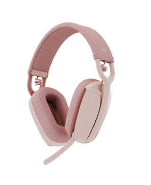 Logitech Zone Vibe 100 Wireless Bluetooth Stereo Headset in Rose 981-001225