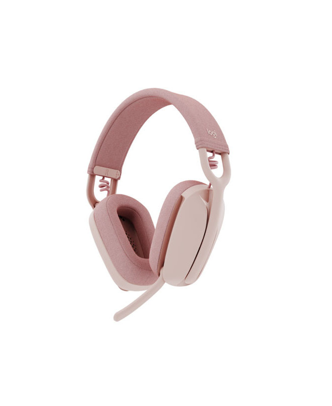 Logitech Zone Vibe 100 Wireless Bluetooth Stereo Headset in Rose 981-001225