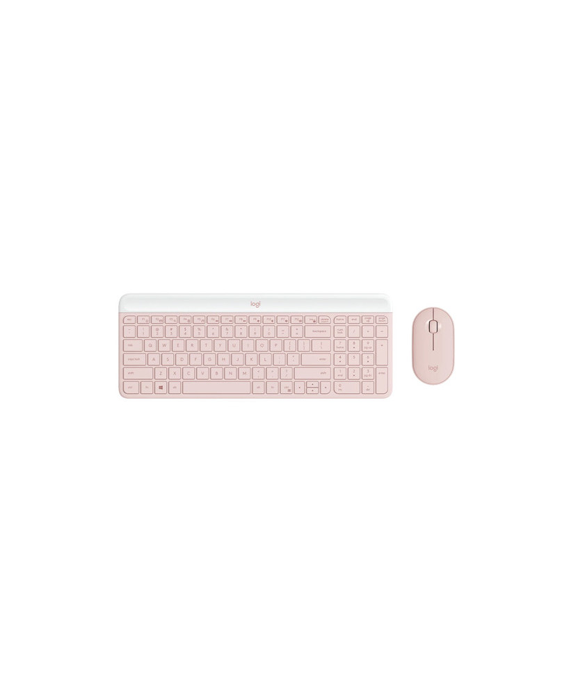 Logitech MK470 Slim Combo in Rose  920-011326