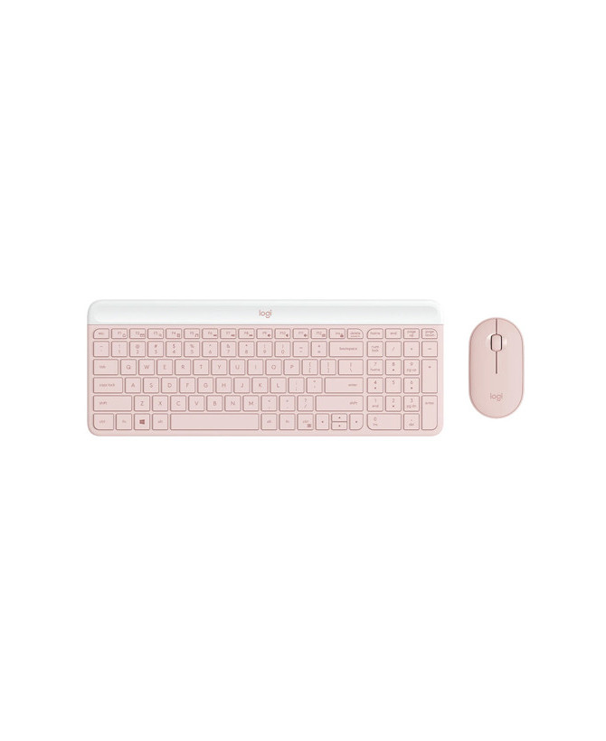 Logitech MK470 Slim Combo in Rose  920-011326