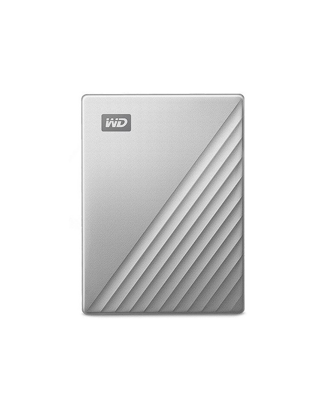 Western Digital My Passport Ultra 2TB External Hard Drive in Silver WDBC3C0020BSL-WESN