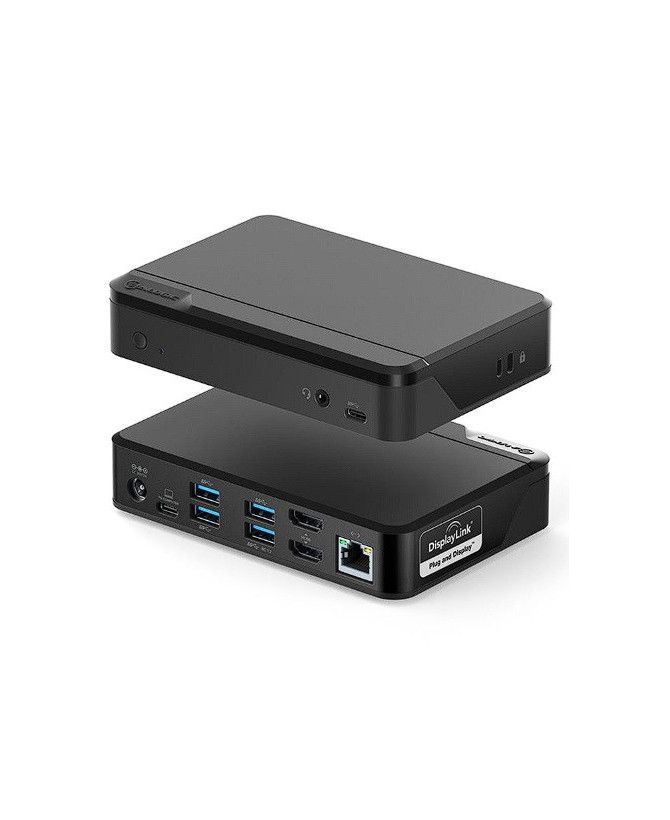 Alogic Universal Twin HD USB-C Docking Station DUTHD for Chromebook, Apple iPad Pro