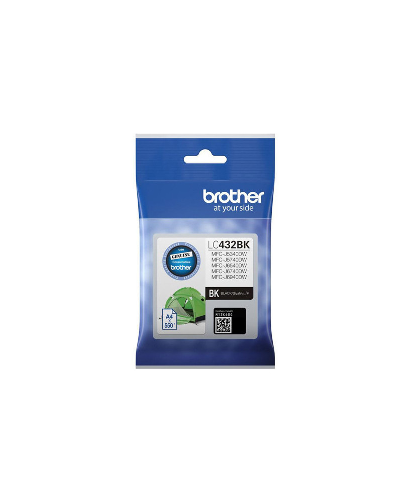 Brother Black Ink Cartridge LC-432BK