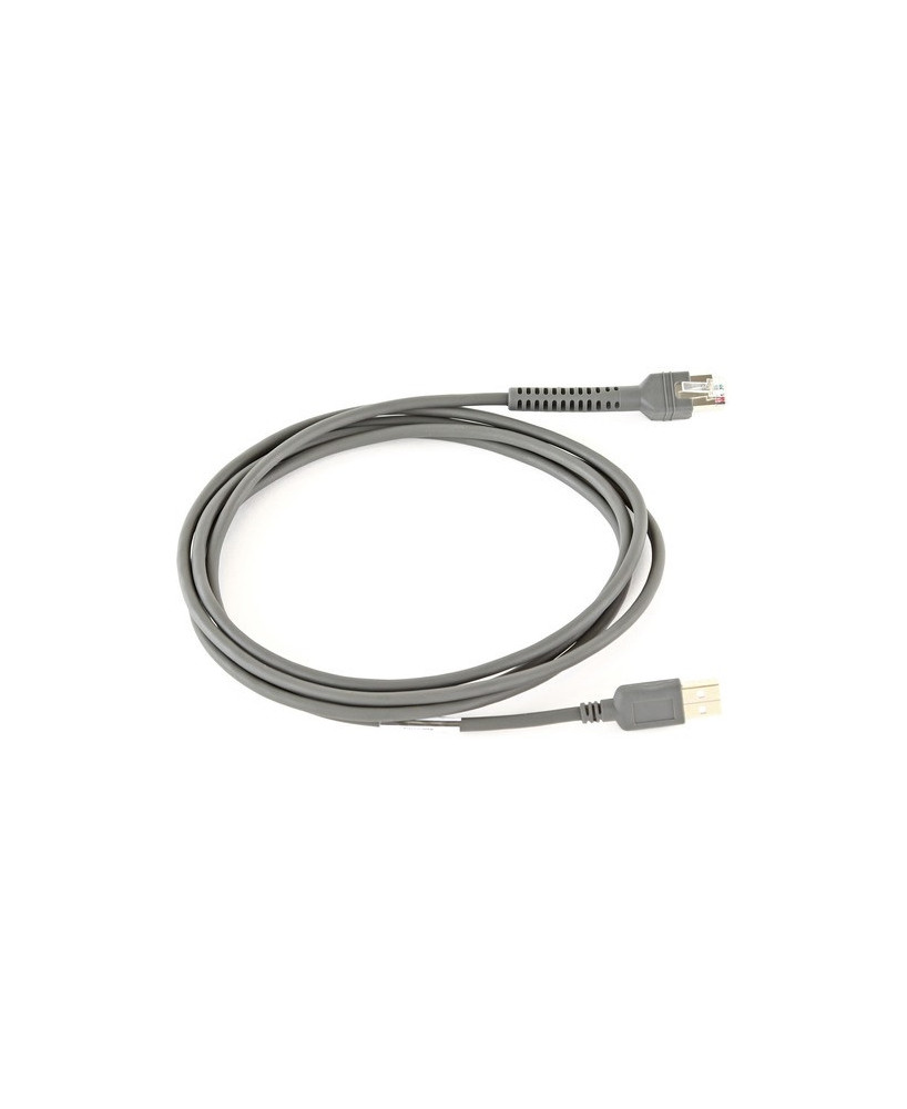 Zebra 2.1M Shielded USB Data Transfer Cable CBA-U21-S07ZBR for DS9908 and DS9908R