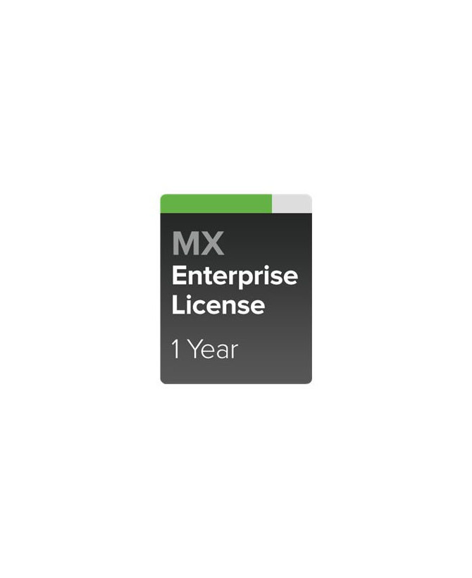 Cisco 1-Year EOS Meraki Enterprise License and Support LIC-MX64-ENT-1YR for Meraki MX64 Security Appliance