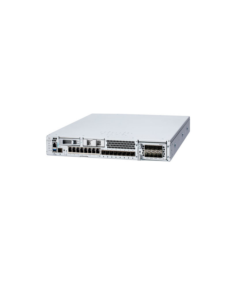 CisCisco 3105 8-Port 10/100/1000Base-T 1U Rack-Mountable Network Security/Firewall Appliance FPR3105-NGFW-K9